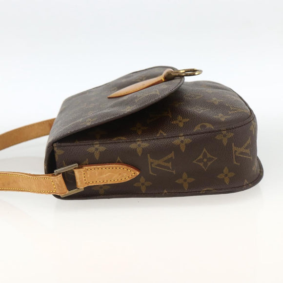 LOUIS VUITTON Monogram Saint Cloud GM Shoulder Bag M51242 LV Auth ep13803