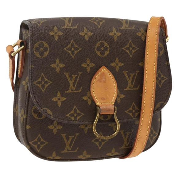 LOUIS VUITTON Monogram Saint Cloud MM Shoulder Bag M51243 LV Auth ep13805