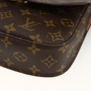 LOUIS VUITTON Monogram Saint Cloud MM Shoulder Bag M51243 LV Auth ep13805-15