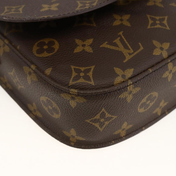 LOUIS VUITTON Monogram Saint Cloud MM Shoulder Bag M51243 LV Auth ep13805