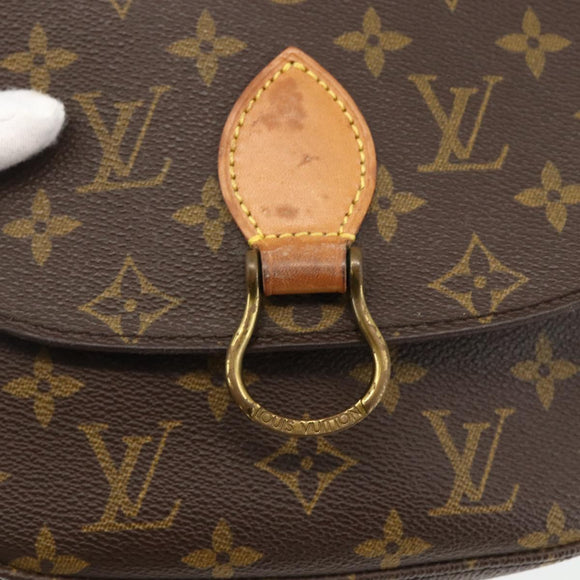LOUIS VUITTON Monogram Saint Cloud MM Shoulder Bag M51243 LV Auth ep13805