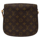 LOUIS VUITTON Monogram Saint Cloud MM Shoulder Bag M51243 LV Auth ep13805-2