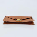LOUIS VUITTON Epi Serie Dragonne Hand Bag Beige LV Auth ep13806-6