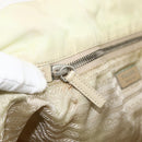 PRADA Tote Bag Nylon Ivory Silver Auth ep13808-20