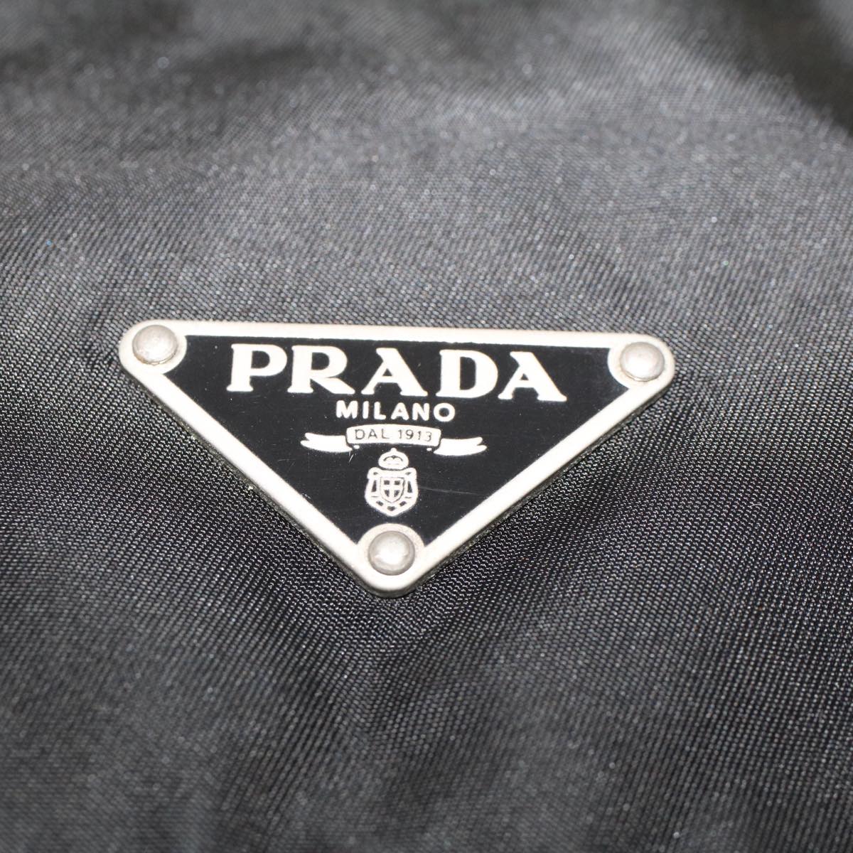 PRADA Shoulder Bag Nylon Black Auth ep1381