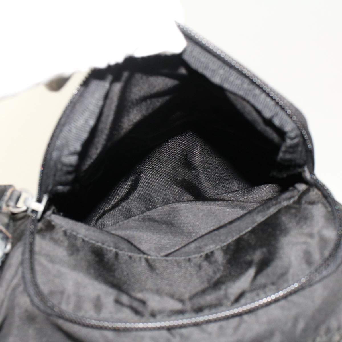 PRADA Shoulder Bag Nylon Black Auth ep1381