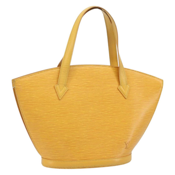 LOUIS VUITTON Epi Saint Jacques Shopping Bag Yellow M52269 LV Auth ep13813