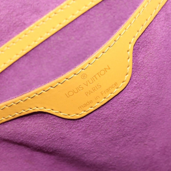 LOUIS VUITTON Epi Saint Jacques Shopping Bag Yellow M52269 LV Auth ep13813