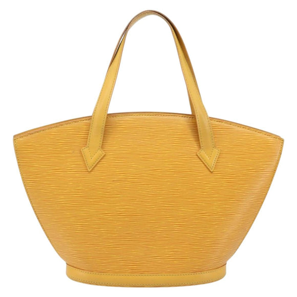 LOUIS VUITTON Epi Saint Jacques Shopping Bag Yellow M52269 LV Auth ep13813