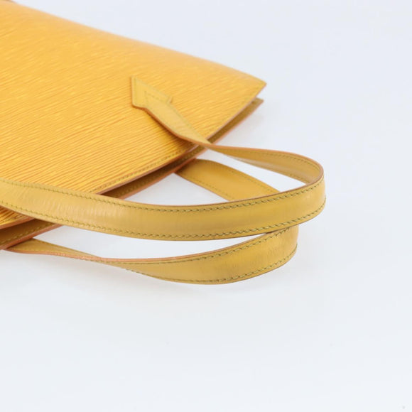 LOUIS VUITTON Epi Saint Jacques Shopping Bag Yellow M52269 LV Auth ep13813