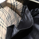 BURBERRY Nova Check Business Bag Nylon Black Silver Auth ep13814-22