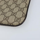 GUCCI GG Supreme Hand Bag PVC Beige 114600 Auth ep13815-9
