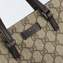 GUCCI GG Supreme Hand Bag PVC Beige 114600 Auth ep13815-17
