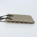 GUCCI GG Supreme Hand Bag PVC Beige 114600 Auth ep13815-4