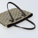 GUCCI GG Supreme Hand Bag PVC Beige 114600 Auth ep13815-6