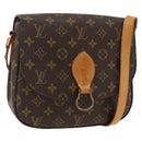 LOUIS VUITTON Monogram Saint Cloud GM Shoulder Bag M51242 LV Auth ep13816-1