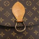 LOUIS VUITTON Monogram Saint Cloud GM Shoulder Bag M51242 LV Auth ep13816-18