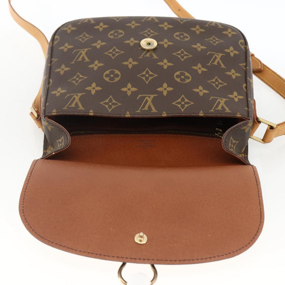 LOUIS VUITTON Monogram Saint Cloud GM Shoulder Bag M51242 LV Auth ep13816