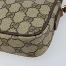 GUCCI GG Supreme Schultertasche PVC Beige Gold 007 14 6428 Auth ep13817-10