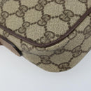 GUCCI GG Supreme Schultertasche PVC Beige Gold 007 14 6428 Auth ep13817-11