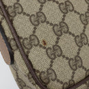 GUCCI GG Supreme Schultertasche PVC Beige Gold 007 14 6428 Auth ep13817-14