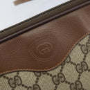 GUCCI GG Supreme Schultertasche PVC Beige Gold 007 14 6428 Auth ep13817-15