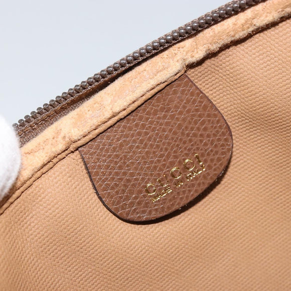 GUCCI GG Supreme Schultertasche PVC Beige Gold 007 14 6428 Auth ep13817