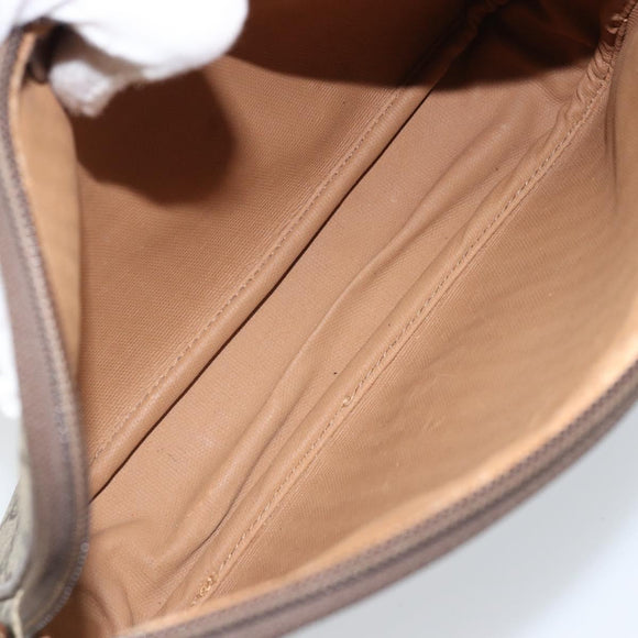 GUCCI GG Supreme Schultertasche PVC Beige Gold 007 14 6428 Auth ep13817