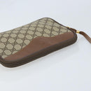 GUCCI GG Supreme Schultertasche PVC Beige Gold 007 14 6428 Auth ep13817-6