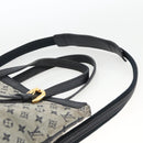 LOUIS VUITTON Monogram Mini Françoise Tote Bag 2way Blue M92208 LV Auth ep13818-14