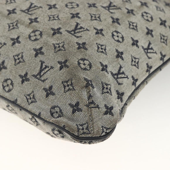 LOUIS VUITTON Monogram Mini Françoise Tote Bag 2way Blue M92208 LV Auth ep13818