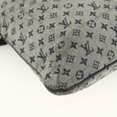 LOUIS VUITTON Monogram Mini Françoise Tote Bag 2way Blue M92208 LV Auth ep13818-17