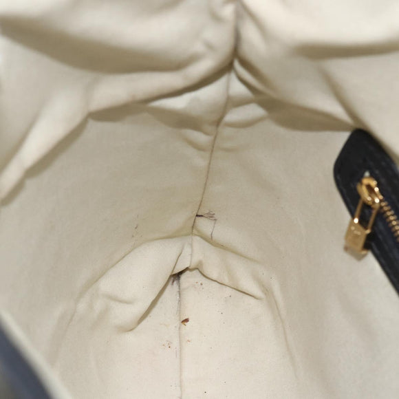 LOUIS VUITTON Monogram Mini Françoise Tote Bag 2way Blue M92208 LV Auth ep13818