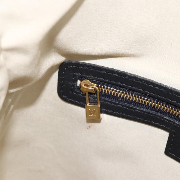 LOUIS VUITTON Monogram Mini Françoise Tote Bag 2way Blue M92208 LV Auth ep13818