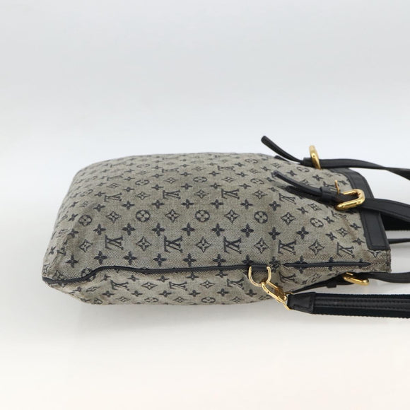 LOUIS VUITTON Monogram Mini Françoise Tote Bag 2way Blue M92208 LV Auth ep13818