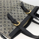 LOUIS VUITTON Monogram Mini Françoise Tote Bag 2way Blue M92208 LV Auth ep13818-6