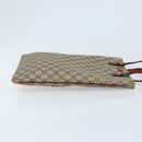GUCCI GG Supreme Handtasche PVC Beige Silber 117551 Auth ep13822-4