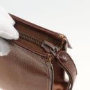 Burberry Clutch aus Leder, Braun, Authentisch, ep13828-10