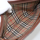 Burberry Clutch aus Leder, Braun, Authentisch, ep13828-19