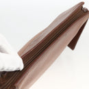 Burberry Clutch aus Leder, Braun, Authentisch, ep13828-6