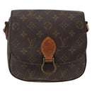 LOUIS VUITTON Monogram Saint Cloud MM Shoulder Bag M51243 LV Auth ep13830-13