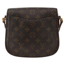 LOUIS VUITTON Monogram Saint Cloud MM Shoulder Bag M51243 LV Auth ep13830-2