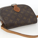 LOUIS VUITTON Monogram Saint Cloud MM Shoulder Bag M51243 LV Auth ep13830-6