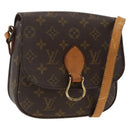 LOUIS VUITTON Monogram Saint Cloud MM Shoulder Bag M51243 LV Auth ep13833-1