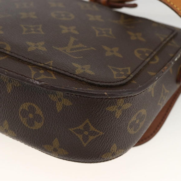 LOUIS VUITTON Monogram Saint Cloud MM Shoulder Bag M51243 LV Auth ep13833