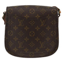 LOUIS VUITTON Monogram Saint Cloud MM Shoulder Bag M51243 LV Auth ep13833-2