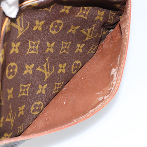 LOUIS VUITTON Monogram Compiegne 28 Clutch Bag M51845 LV Auth ep13837