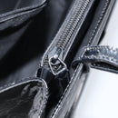 GUCCI GG Canvas Tote Bag Nylon Black Silver 002 1021 Auth ep13839-22
