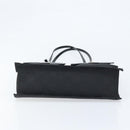 GUCCI GG Canvas Tote Bag Nylon Black Silver 002 1021 Auth ep13839-9