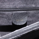 GUCCI Bamboo Hand Bag Leather Black Gold 002 853 0260 Auth ep13849-17
